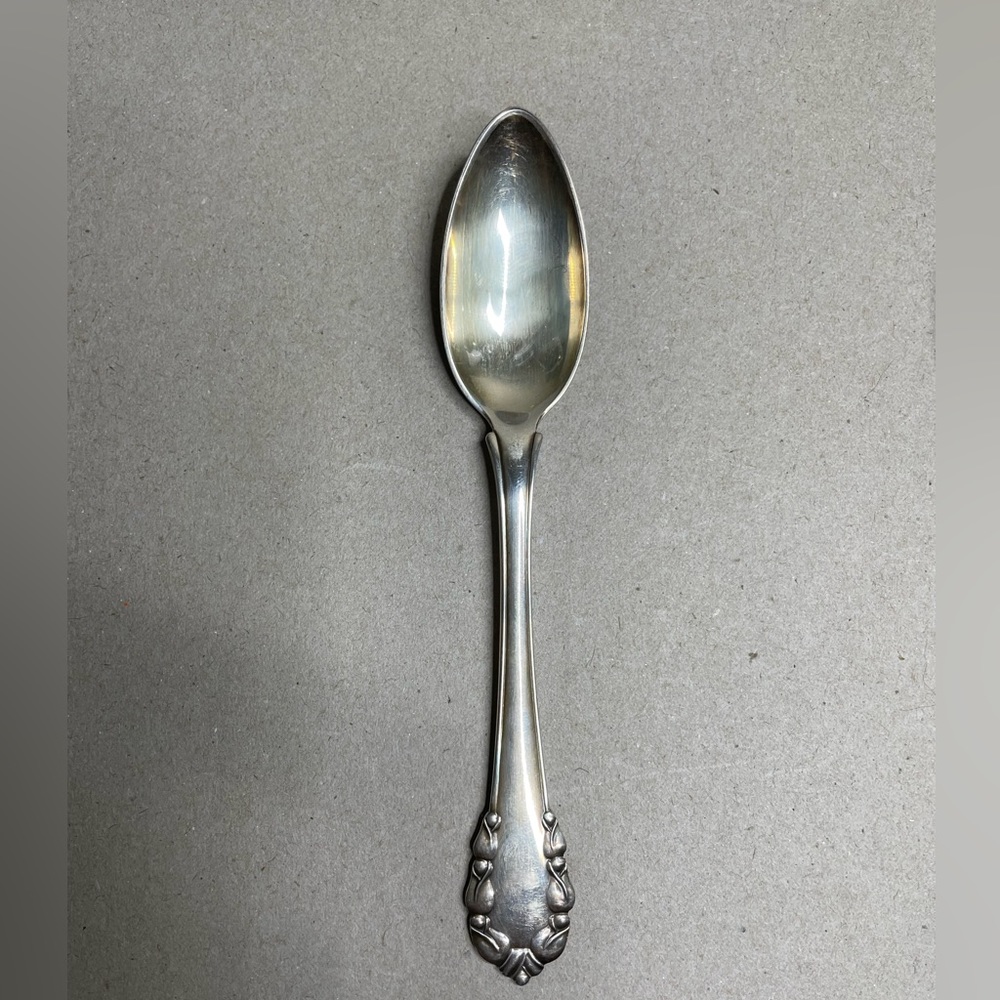 Georg Jensen Denmark Lily Of The Valley Sterling Fruit Spoon 1913 (2) Available